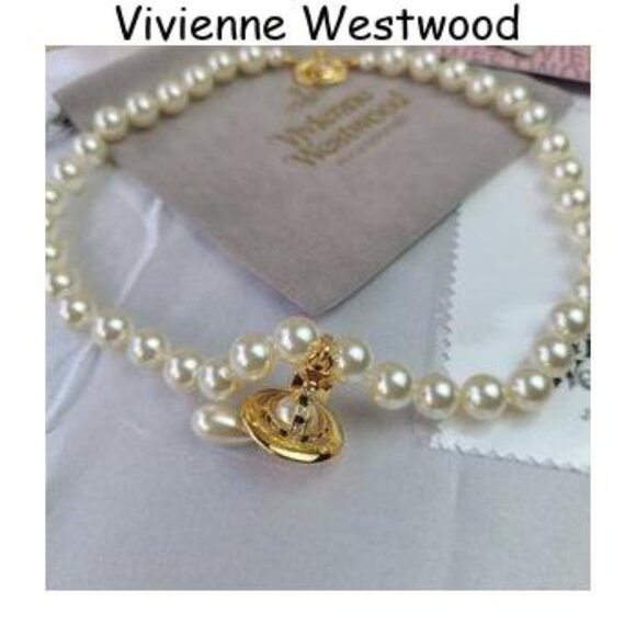 💖Vivienne Westwood Double Layer Pearl Magnetically Absorbing - Picture 3 of 5